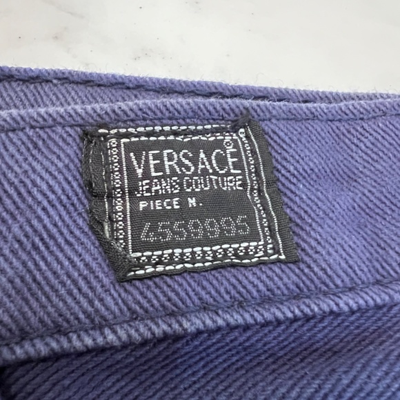 Blue jeans Versace Size 34 - Picture 3 of 14